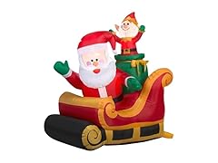 Gemmy Inflatables Santa with Sleigh