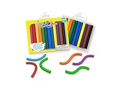 Loopy Hues Bendable Crayons (12 Pack)