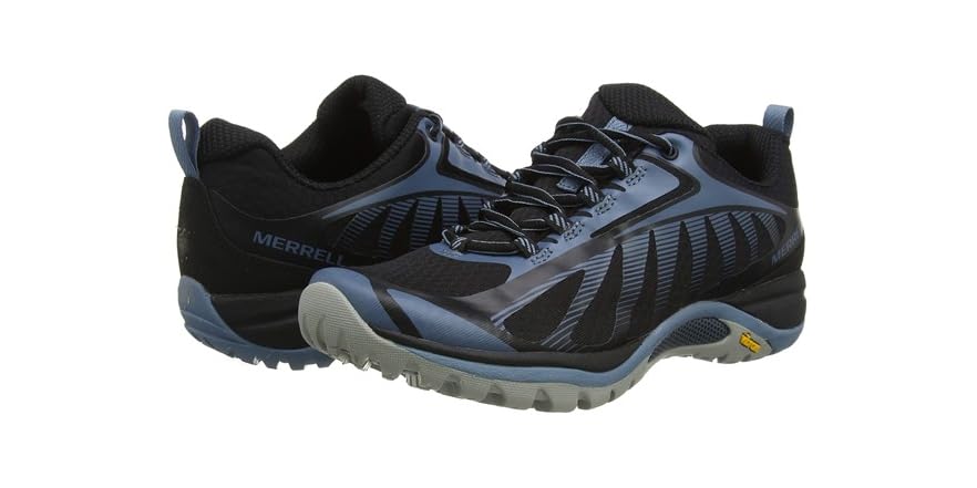 merrell black rugged walking boots