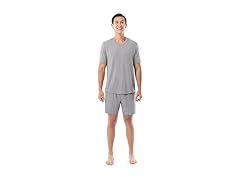 Fruit Loom Men's PJ Set Grey Heather