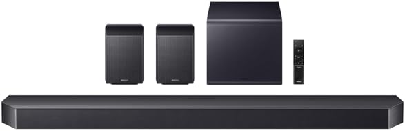 Samsung Q-Series HW-Q990F 11.1.4 Ch Soundbar + Subwoofer + Rear Speakers