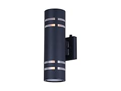 2-Light Outdoor Lantern 13" Black