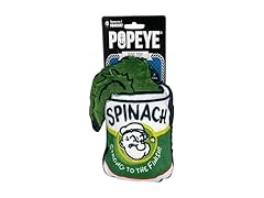 Multipet Popeye Spinach Dog Toy, 6"