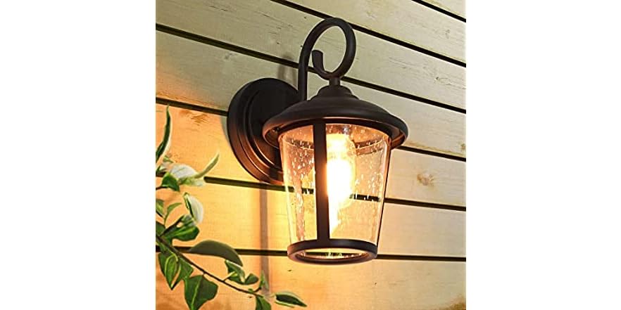 Rust Wall Light LALUZ Outdoor Anti Rust Wall Light