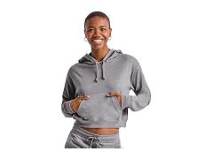 Hanes Women (XXL) Pullover Hoodie Black Heather