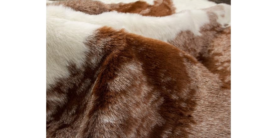 Luxe Faux Fur Hide Rug/Throw