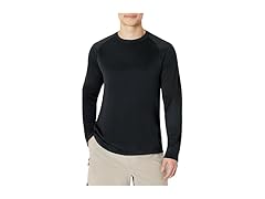 Amazon Essentials Men LS Quick-Dry UPF 50 Swim Tee