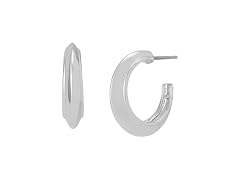 Steve Madden Women Boho Chubby Hoop Earrings
