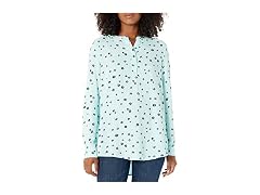 Amazon Essentials Women Long-Sleeve Relaxed Blouse