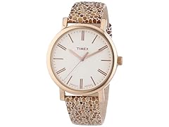 Timex Originals Leather Band Watch - Pick Color