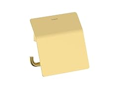 hansgrohe AddStoris S Modern Toilet Paper Holder with Cover