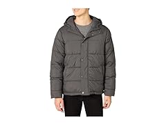 Amazon Essentials Men's Heavyweight Hooded Puffer Coat