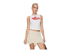 Princess Polly Lifas Lace Asymmetric Skirt