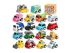 Fajiabao 18 PCS Toy Cars for Toddlers