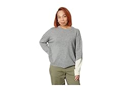 LABEL Go-to Sweater Light Grey/Putty MD