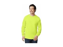 Gildan Unisex (L) Cotton (72-pack) Safety Green