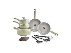 T-Fal T-fal Recycled Ceramic Nonstick Cookware Set 12 Piece