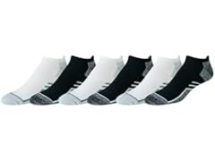 Amazon Essentials Breathable Socks, Black (13-15)
