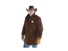 Laverapelle Men (5XL) Genuine Cow Suede Coat