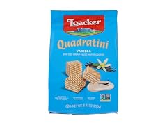 Loacker Quadratini Cube Vanilla Wafer, 8.83 Ounce