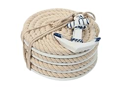4-Piece Rope & Anchor Coaster Set