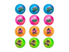 Fun Express Inflatable Retro Spike Balls - 5" (Pack of 12) 