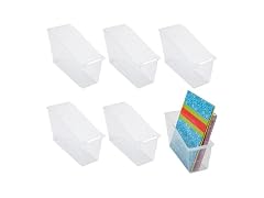 Fun Express 3.5" x 10.5" Clear Classroom Organizers