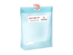 Paclord Large 24" x 32" (22 gallons) Slider Zip Lock Bags 24PK