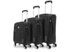 TUCCI Italy TURISTA 3Pc (20", 28", 32") Softside Luggage Set