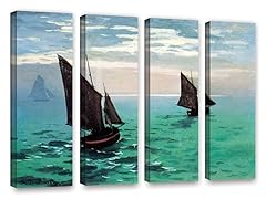 Two Sailboats by Monet (2 Sizes)