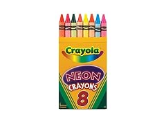 Crayola Neon Crayons - 8-Per Box