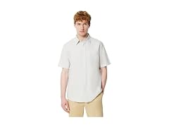 Amazon Essentials Men (L) Short Shirt Light Grey