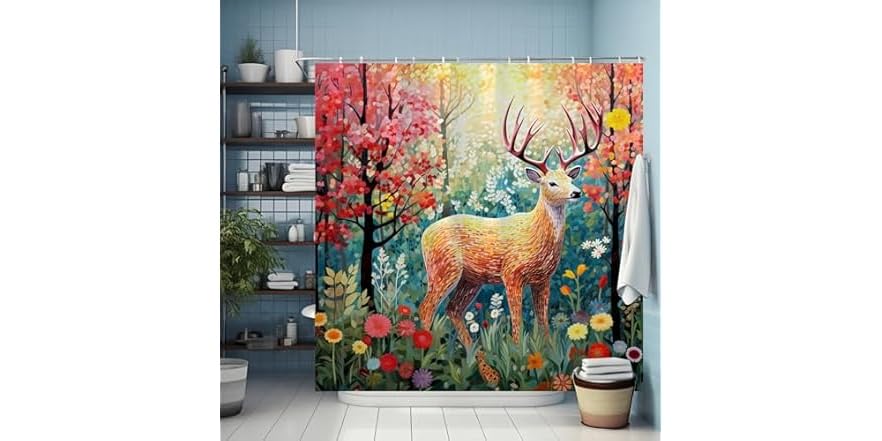 72 Inch Shower Curtain With Hooks