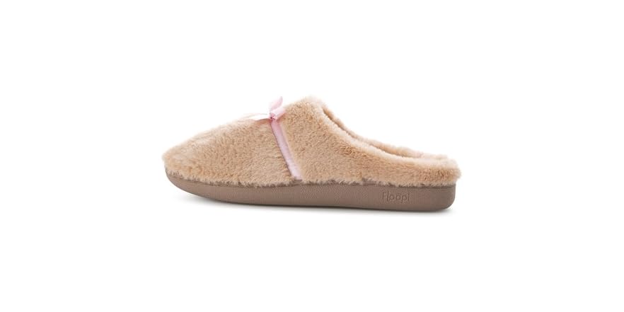 faux fur clog