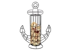 15.5" Metal Anchor Cork & Bottle Holder