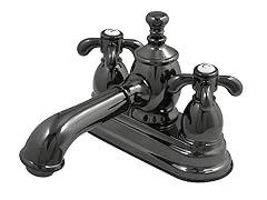 Lavatory Faucet w/ Pop-up, Black Nickel