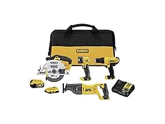 Dewalt DCK445D1M1 20V MAX Power Tool Combo Kit, 