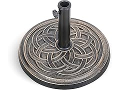 Simple Deluxe HealSmart 24.2 lbs Heavy Duty Umbrella Base