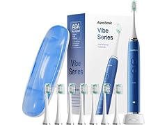 AquaSonic Vibe Series Toothbrush Blue
