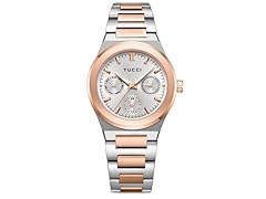 BIONDO/ WATCH /ROSE + SILVER STAINLESS STEEL