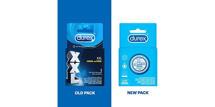 Durex XXL Durex Classic Condoms
