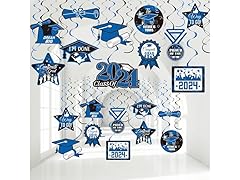 60 Pieces Graduation Party Decorations