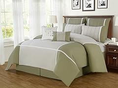 8-Pc Royalton Comforter Set- Sage (Multiple Sizes)