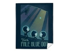 The Pale Blue Dot Mink Fleece Blanket