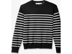 Amazon Essentials Men (XXL) Sweater Black White Pl