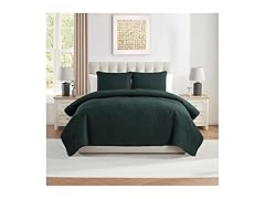VCNY Home - Full/Queen Green Quilt Set