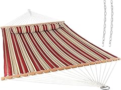Sunnydaze Quilted Hammock & Pillow - Choose Color