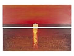 Sanibel Sunset Diptych Wall Art