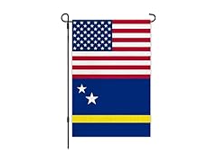 Curacao USA Friendship Garden Flag