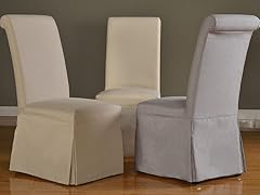 Regent Slipcover Parsons Chair Set of 2